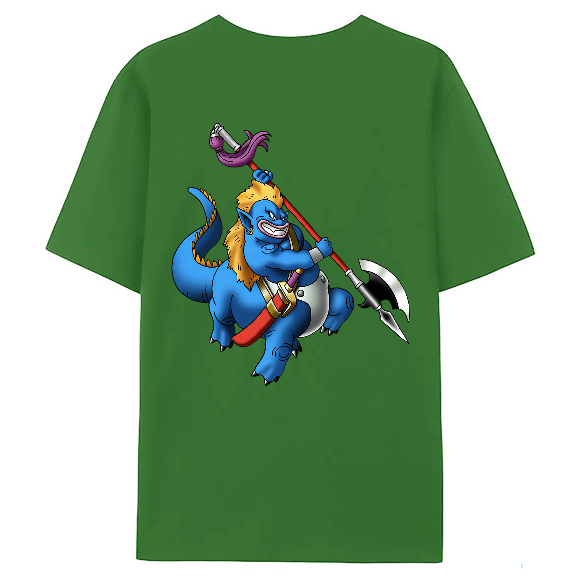 （画像用） ドラゴンクエスト Doragon Kuesuto Dragon Quest レディース半袖Tシャツ(バックプリント)